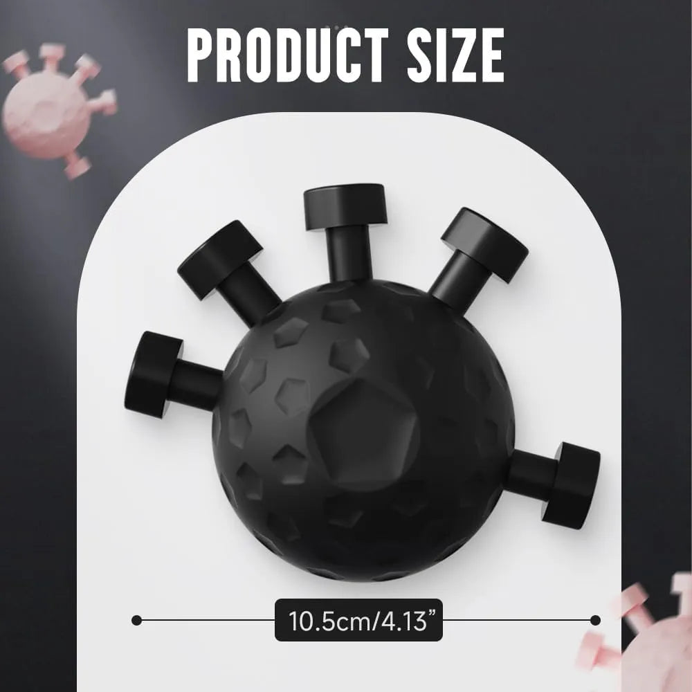 IronGrip Pro — 5-Piston Grip & Forearm Trainer Ball